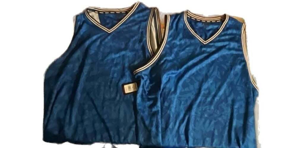 2 Pk AND1 Men's Unbeatable Basketball Tank Top - Electric Blue